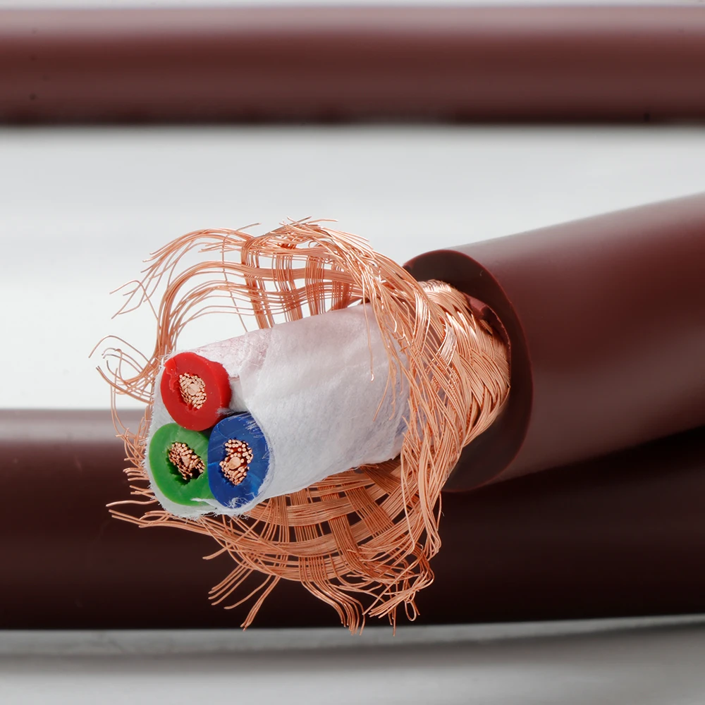 High-End OCC Copper Braid Audio Cable 16mm 4 High-End OCC Copper Braid Audio Cable 16mm - Image 4