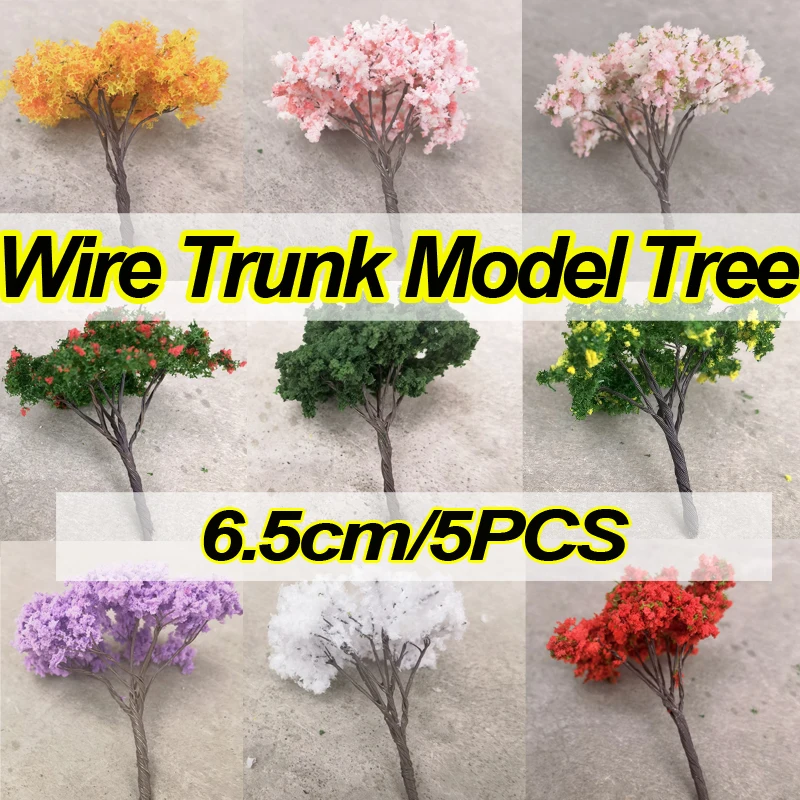 Miniature Wire Tree Set for Dioramas and Models 2 Miniature Wire Tree Set for Dioramas and Models - Image 2