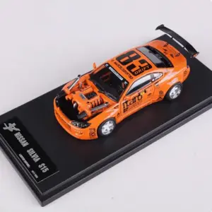Nissan Silvia S15 Diecast Model 1/64 Scale 8 S2888aa0ad758429a9c2f3b722a616134T