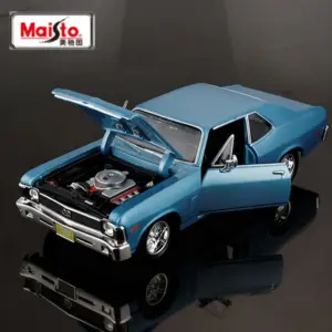 1970 Chevrolet Nova SS Diecast Model in Green 12 S288b65edf6fb49b4a7eaa4f05600c78bT