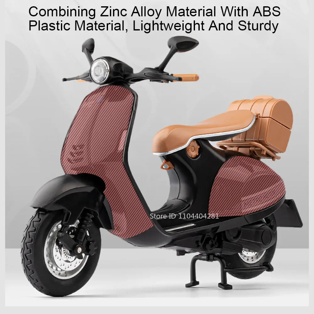 Vintage 1:12 Scale Diecast Motorcycle Model 4 Vintage 1:12 Scale Diecast Motorcycle Model - Image 4