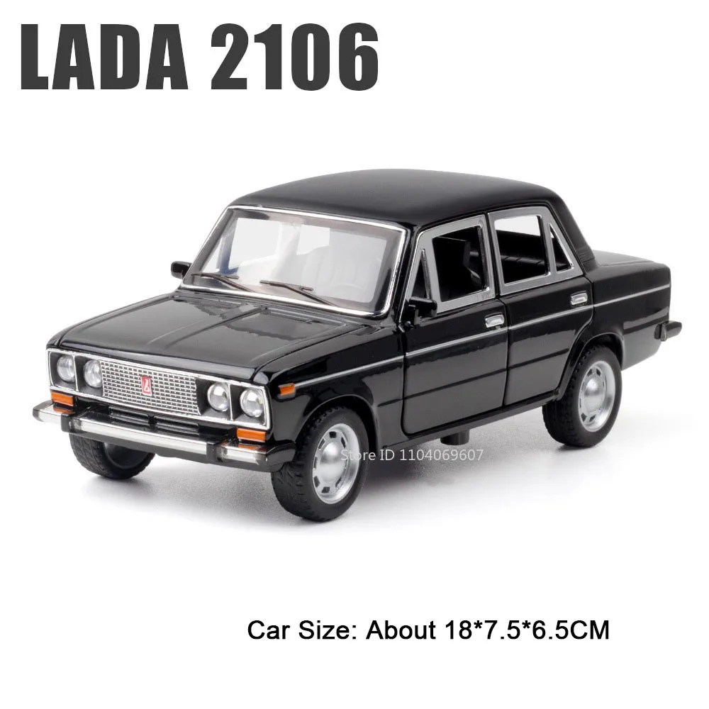 1:24 Scale Lada 2106 Police Car Model 10 1:24 Scale Lada 2106 Police Car Model - Image 10