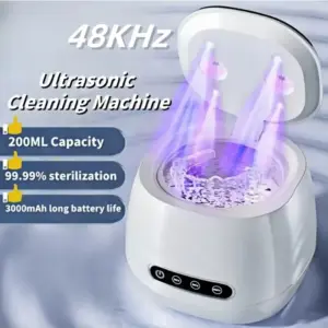 Ultrasonic Cleaner UV Sterilizer 200ml 12 S28b862da026340fbafc6554d1c9f846ad