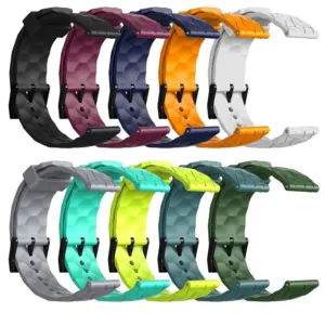 Vibrant Silicone Band for Amazfit Bip 3/Pro/5 15 S28c0fbb19d8c4adf9992280ff61a7251y