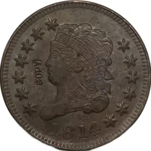 1814 US Large Cent Replica for Collection