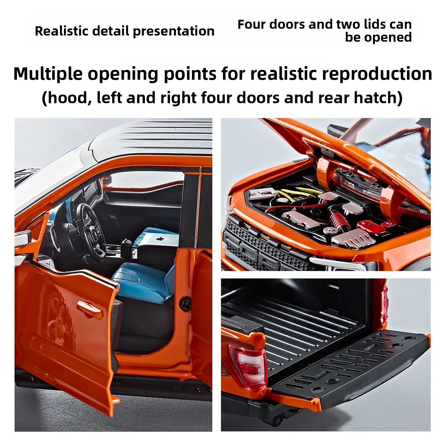 Ford Raptor F150 1:20 Scale Die-Cast Model 4 Ford Raptor F150 1:20 Scale Die-Cast Model - Image 4