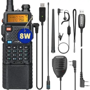 Baofeng UV-5R Dual-Band Walkie Talkie 8W 17 S290af5fb7af7499192a5fcbe0d2f5059J