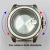 40.5mm Stainless Steel GMT Watch Case Model NH34-NH72