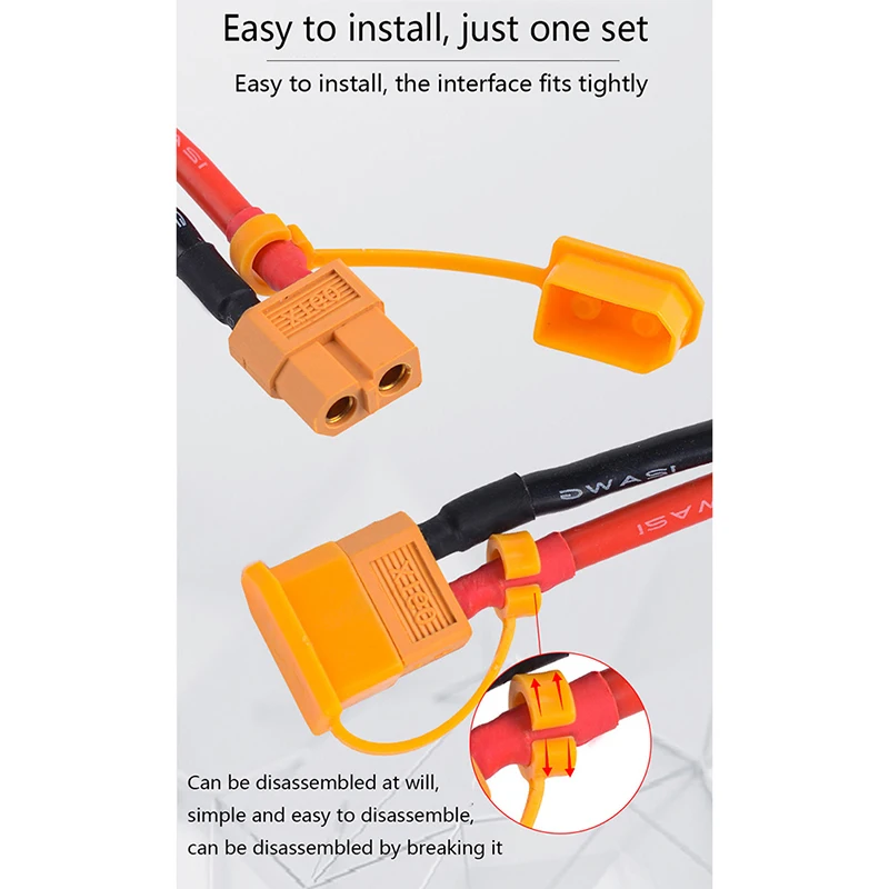 XT60 Protective Cover Set for RC Connectors 4 XT60 Protective Cover Set for RC Connectors - Image 4