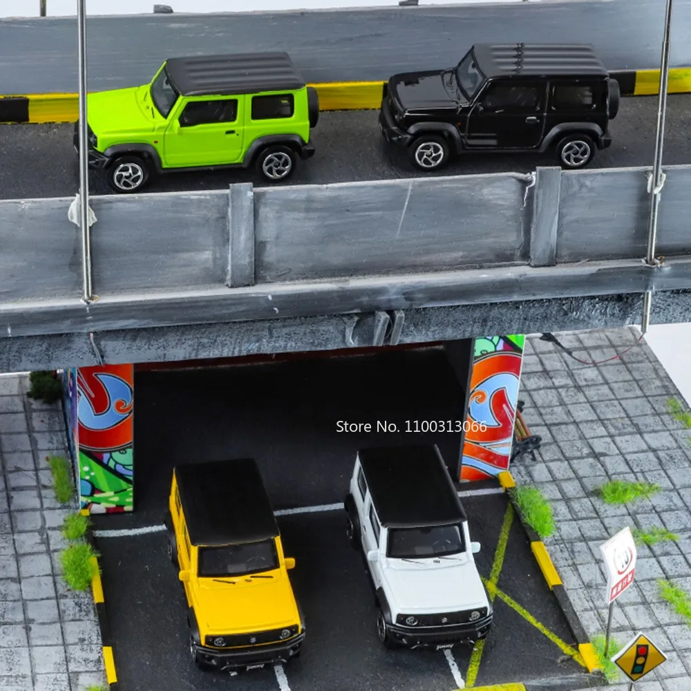 Vibrant Yellow Suzuki Jimny 1:52 Scale Model 6 Vibrant Yellow Suzuki Jimny 1:52 Scale Model - Image 6