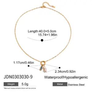 Elegant Stainless Steel Birthstone Necklace for Women 16 S297b189c542745f6859d296ddce46dc5c 2