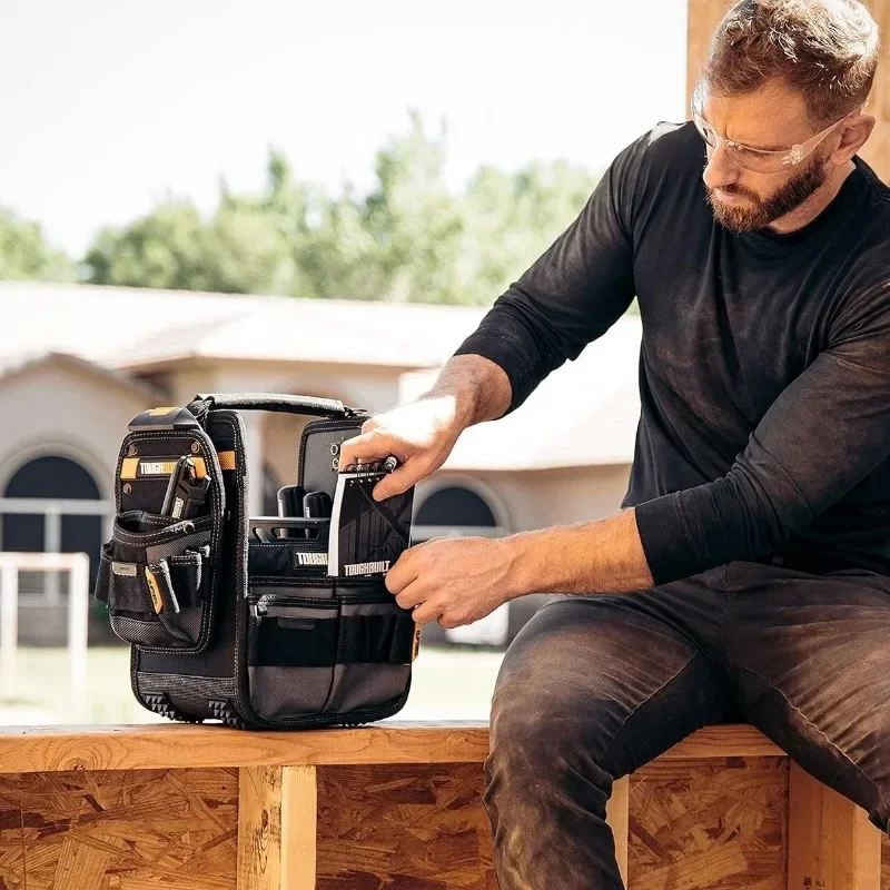 Rugged 8-inch Tool Tote and Pouch Set 6 Rugged 8-inch Tool Tote and Pouch Set - Image 6