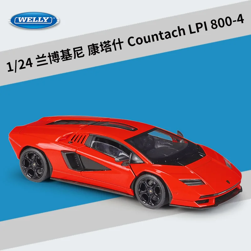 Welly Lamborghini Countach LPI 800-4 1:24 Model 6 Welly Lamborghini Countach LPI 800-4 1:24 Model - Image 6
