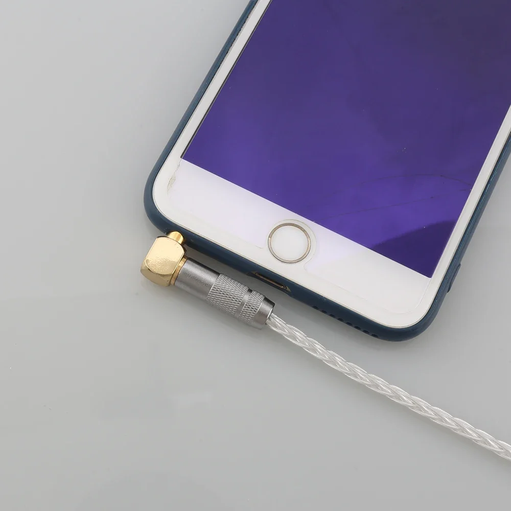 Premium 8-Core OCC Copper-Silver AUX Cable 6 Premium 8-Core OCC Copper-Silver AUX Cable - Image 6