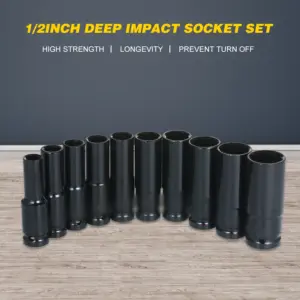 Professional 10-Piece 1/2 Inch Impact Socket Set 12 S29a5c9d2eb0e4973b7dc0aea29ab4a08X