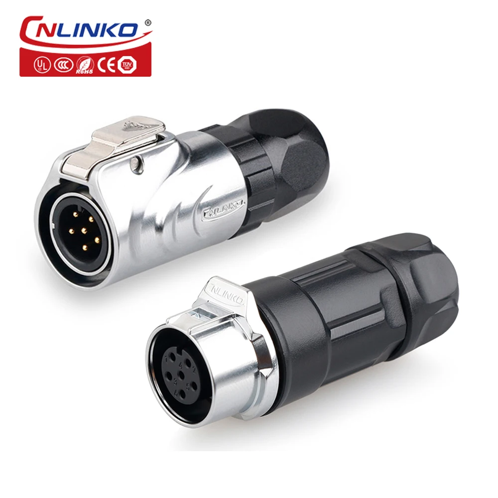 LP12 Waterproof Metal Shell Circular Connector 7 LP12 Waterproof Metal Shell Circular Connector - Image 7