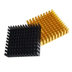 Aluminum Square Heat Sink 40x40mm 11mm High 9 S29a8a0e7aa244a7c93682c8b73e72938T