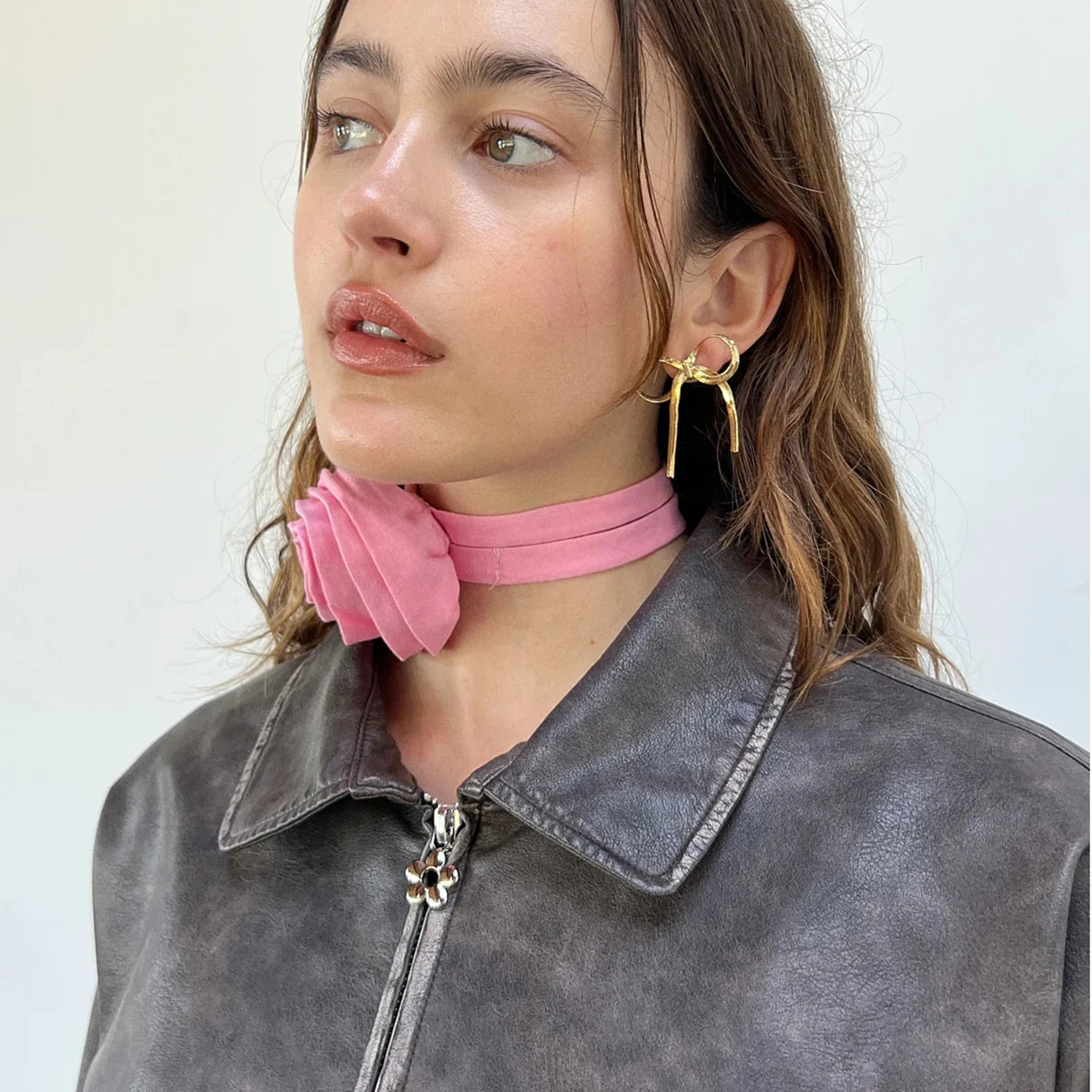 Elegant Stainless Steel Jewelry Set 2 Elegant Stainless Steel Jewelry Set - Image 2