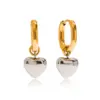 Stainless Steel Gold and Silver Earrings