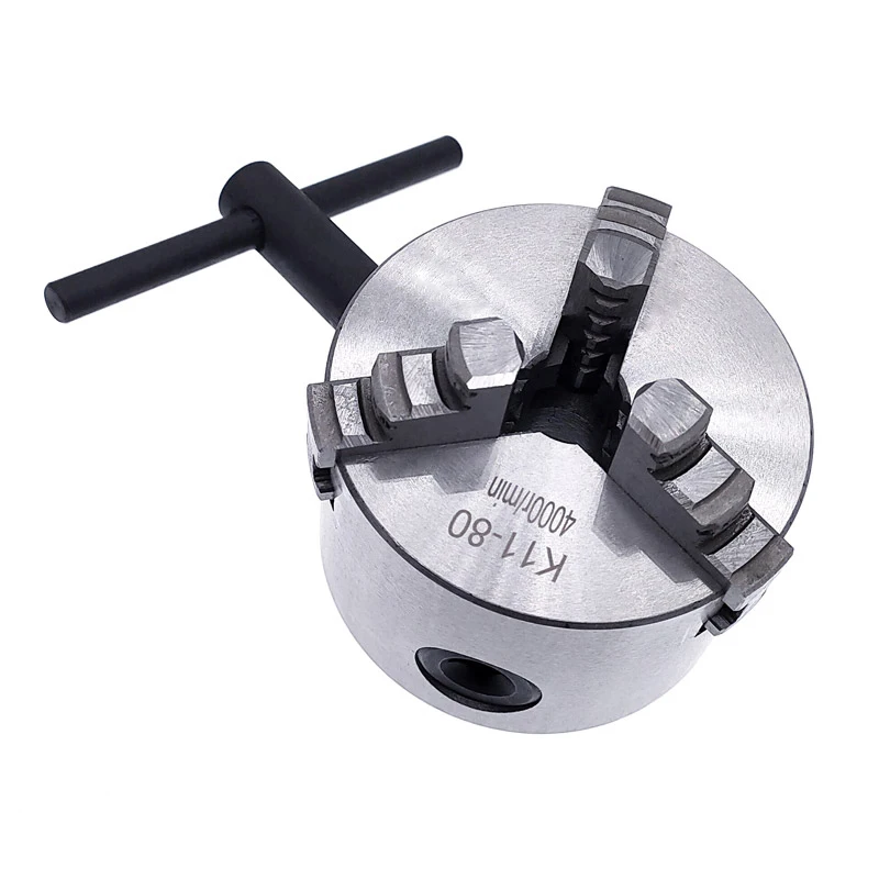 K11-80 3-Jaw Lathe Chuck for Precision Turning 5 K11-80 3-Jaw Lathe Chuck for Precision Turning - Image 5