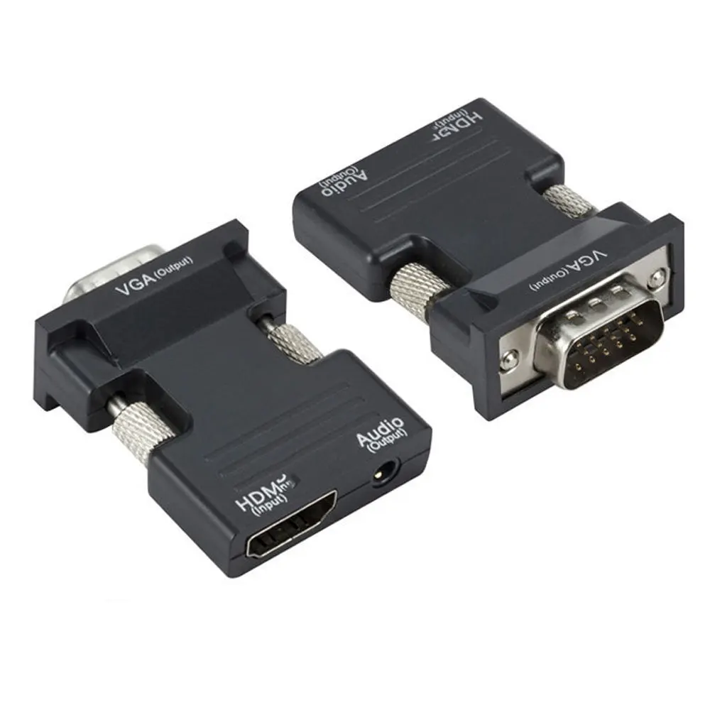 HDMI to VGA Converter Adapter with Audio 5 HDMI to VGA Converter Adapter with Audio - Image 5