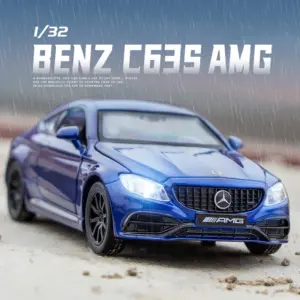 Mercedes-Benz C63 S AMG 1:32 Diecast Model 11 S29f167d2610940299d67d400f314aaa3e
