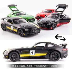 Mercedes-Benz AMG GTR 1:32 Diecast Model in Green 9 S29f5d464955f4bc4b498986e7377ec64W