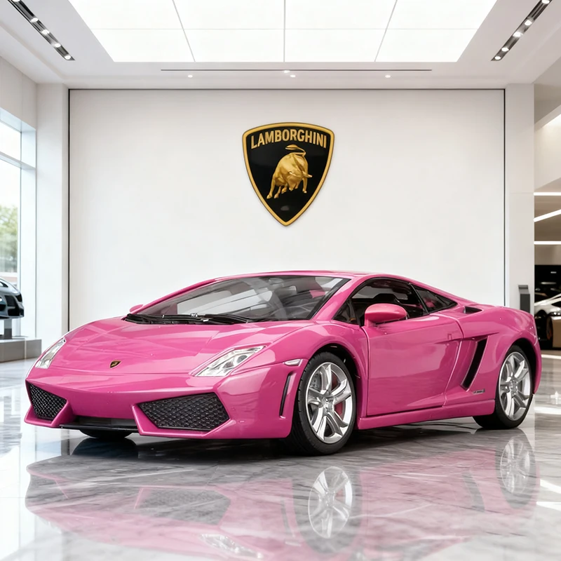 Vibrant Green Lamborghini Gallardo LP560-4 Model 6 Vibrant Green Lamborghini Gallardo LP560-4 Model - Image 6