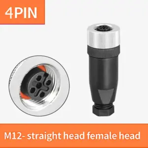 Waterproof M12 Sensor Connectors Set with Pins 18 S2a046036b3714396a5f22355afd00969l