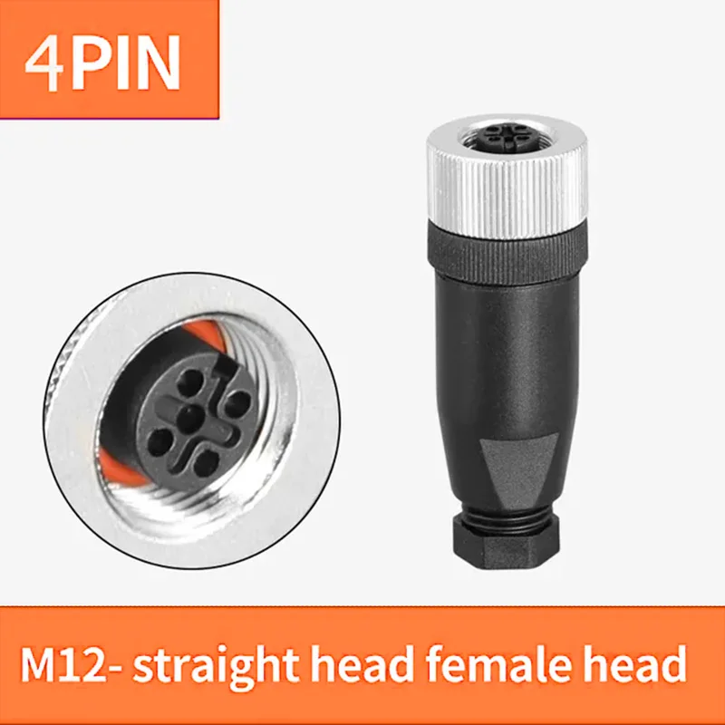 Waterproof M12 Sensor Connectors Set with Pins 9 Waterproof M12 Sensor Connectors Set with Pins - Image 9