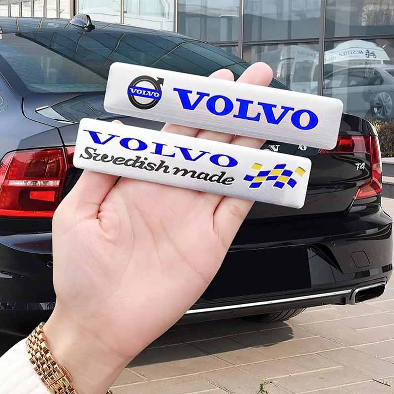 Polestar 12cm x 2.6cm Aluminum Trunk Logo Sticker 5 Polestar 12cm x 2.6cm Aluminum Trunk Logo Sticker - Image 5