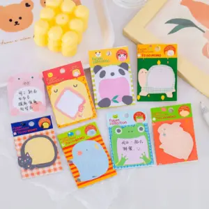 Colorful Animal Memo Pads Set of 10 8 S2a0e25cf54754634af3798c4d78def471