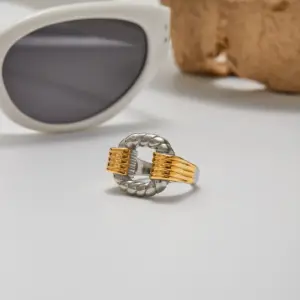 Stainless Steel Women's Fashion Ring 1.74cm 10 S2a139a2093aa46d2b4ac1977ebf4e10fZ