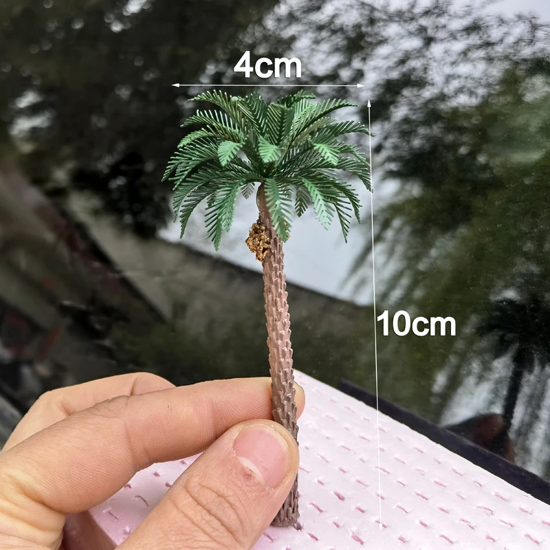 Miniature Brass Palm Trees Set for Dioramas 8 Miniature Brass Palm Trees Set for Dioramas - Image 8