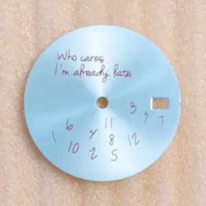 28.5mm Custom Brass Watch Dial for NH35/NH36 12 S2a2104101d1d48d2877d7053ebb56f9fC