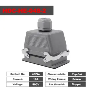 Heavy-Duty Power Connector HDC-HE-016-2 18 S2a26bf13c375450b86c0506abe48222fX