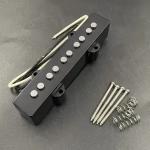 5-String Alnico 5 Jazz Bass Pickups Set 10 S2a304d9501bd45bf91681ace250f9029s