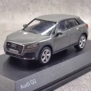 Red Audi Q2 1:43 Scale Diecast Model 11 S2a3a972b2596457cae0b32215591b19d1