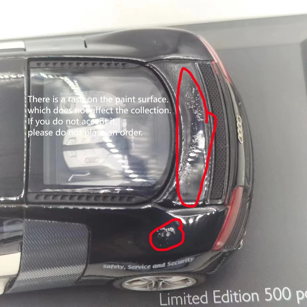 Audi R8 1:43 Scale Die-Cast Model Toy 6 Audi R8 1:43 Scale Die-Cast Model Toy - Image 6