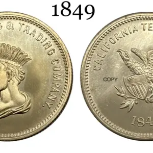 1849 U.S. Gold Coin Replica Collectible 10 S2a5df9390158417ea0ccb093dc6a121eF