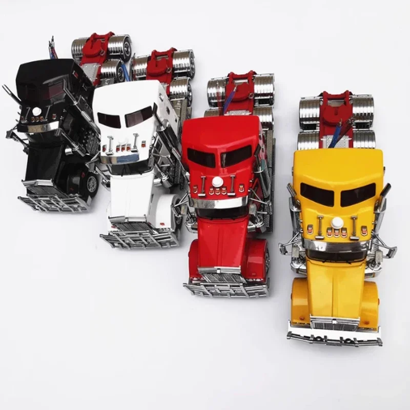 Vibrant Red Kenworth T909 Diecast Model 3 Vibrant Red Kenworth T909 Diecast Model - Image 3