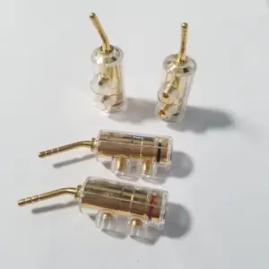 24K Gold-Plated Banana Connectors Set for Audio 7 S2a72375b02044f8a9889e8955e317342R