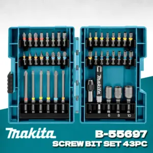 Makita B-55697 43-Piece Color-Coded Screwdriver Set