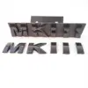 Volkswagen MK3 Black 3D Rear Emblem