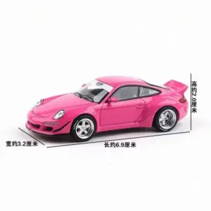 Pink Porsche 997 1:64 Die-Cast Model 8 S2aaa99aeb6ea4236840f2b268c3e36daM
