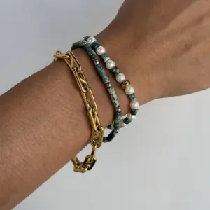 Unisex Stainless Steel Beaded Chain Bracelet 11 S2ab006b66a49422a800a58c822107aa0y