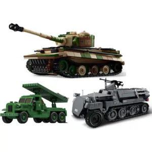 Military Building Blocks Set with 428-706 Pieces