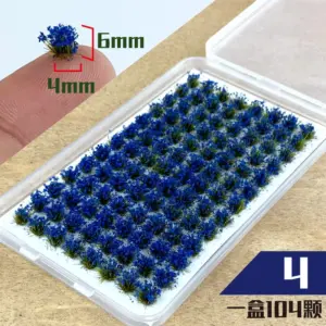 Miniature Flower and Grass Model Kit (104 Pieces) 16 S2ac8733f49704ff08fe94d48c39268a3g