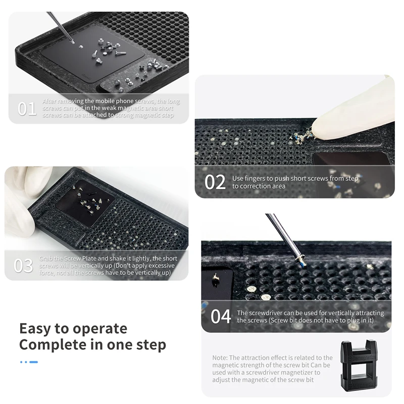 Mobile Phone Screw Storage Plate 110x61x10mm 5 Mobile Phone Screw Storage Plate 110x61x10mm - Image 5
