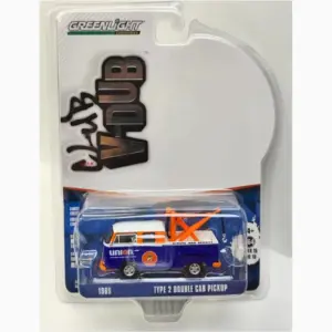 1969 VW Type 2 T2 Double Cab Diecast Model 4 S2ae36640b4144386ad933b11ad8e301dy